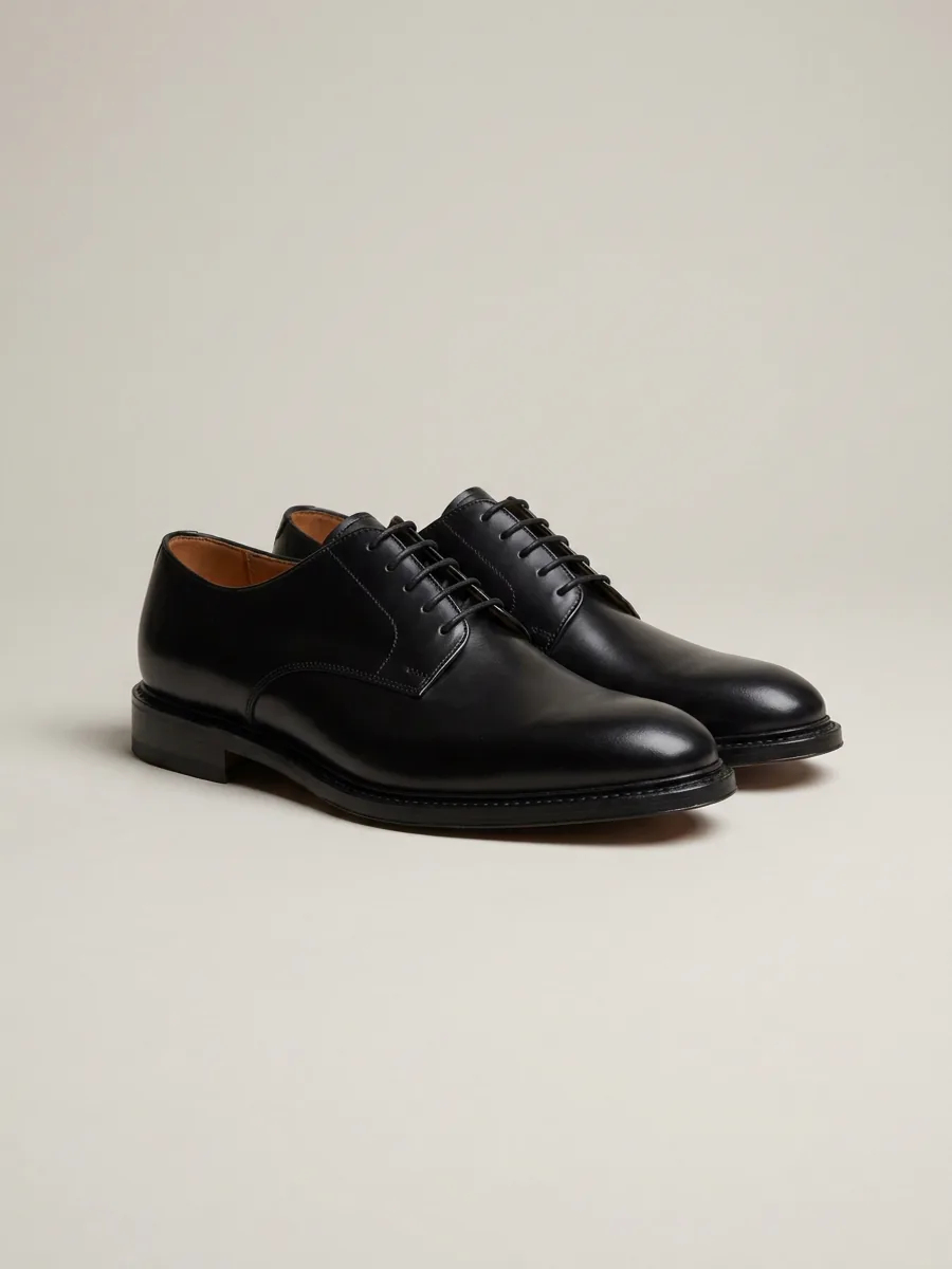 Derbies Cuir Noir